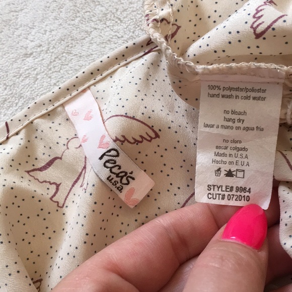 🔴SOLD!! Gift w/ Purchase! Peplum Cream Tank Top - Picture 9 of 14